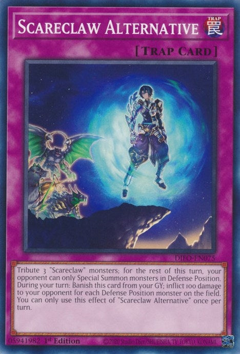 Scareclaw Alternative (75) (DIFO) - YuGiOh Single