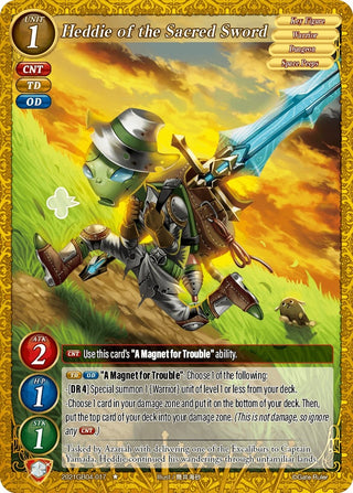 Heddie of the Sacred Sword (2021) - Gate Ruler Single