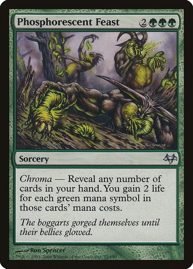 Phosphorescent Feast (72) [EVE] - MTG Single