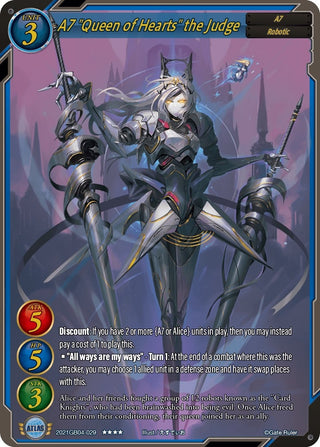 A7 ’Queen of Hearts’ the Judge (2021) - Gate Ruler Single