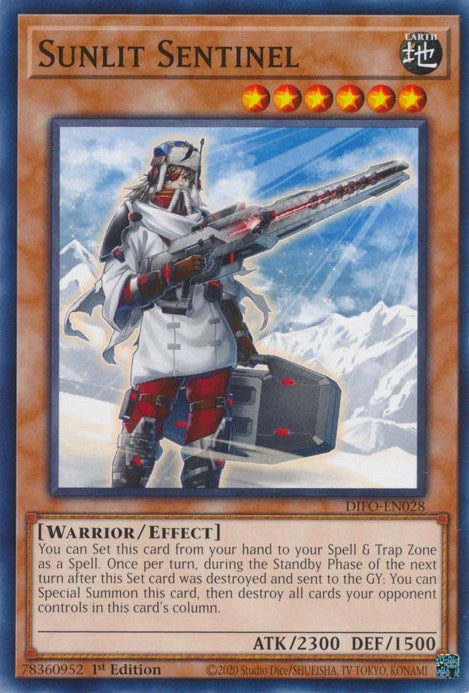 Sunlit Sentinel (28) (DIFO) - YuGiOh Single