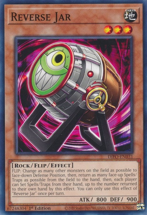Reverse Jar (31) (DIFO) - YuGiOh Single