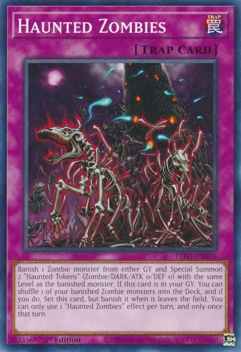 Haunted Zombies (76) (DIFO) - YuGiOh Single