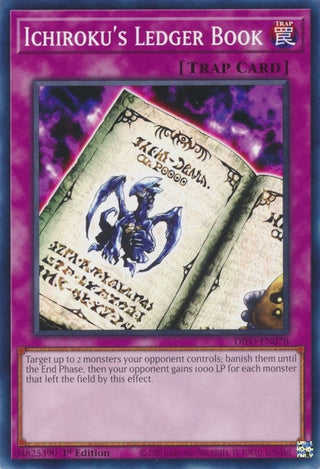 Ichiroku’s Ledger Book (78) (DIFO) - YuGiOh Single