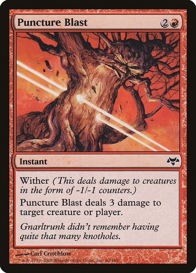 Puncture Blast (60) [EVE] - MTG Single