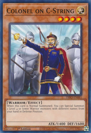 Colonel on C-String (81) (DIFO) - YuGiOh Single