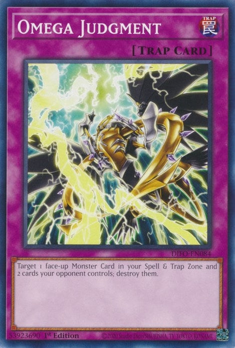 Omega Judgment (84) (DIFO) - YuGiOh Single