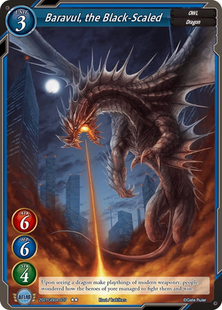 Baravul the Black-Scaled (2021) - Gate Ruler Single