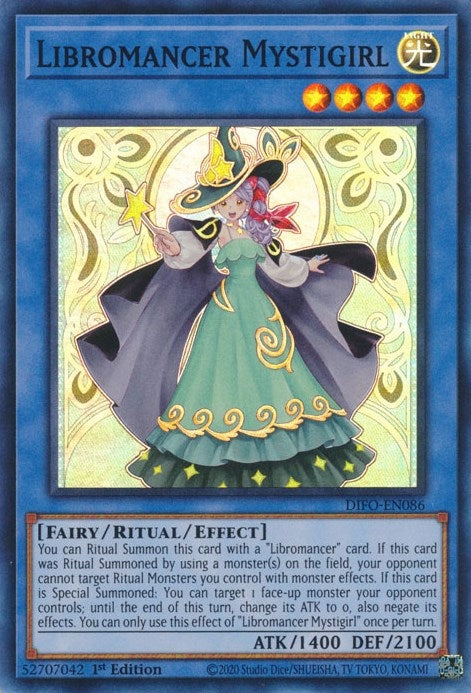 Libromancer Mystigirl (86) (DIFO) - YuGiOh Single