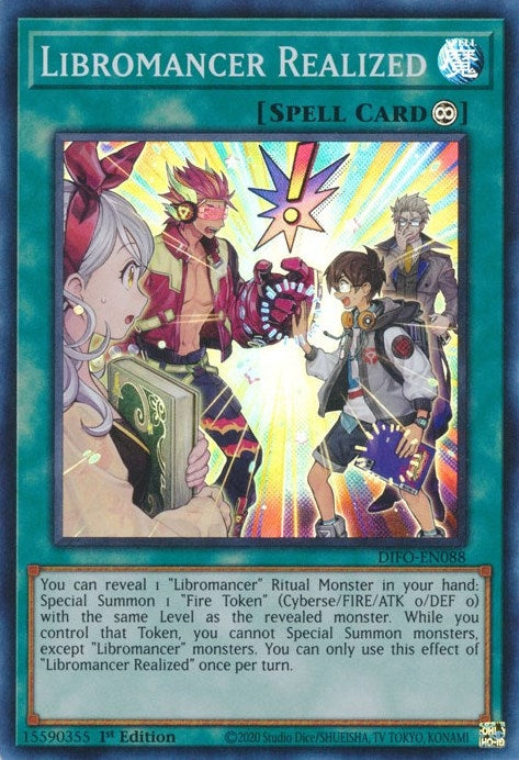 Libromancer Realized (88) (DIFO) - YuGiOh Single