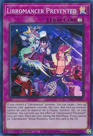 Libromancer Prevented (91) (DIFO) - YuGiOh Single