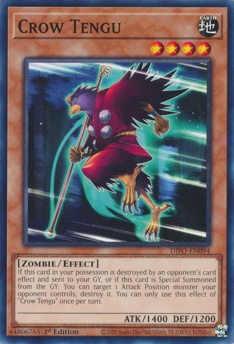 Crow Tengu (94) (DIFO) - YuGiOh Single