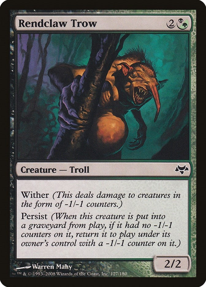 Rendclaw Trow (127) [EVE] - MTG Single