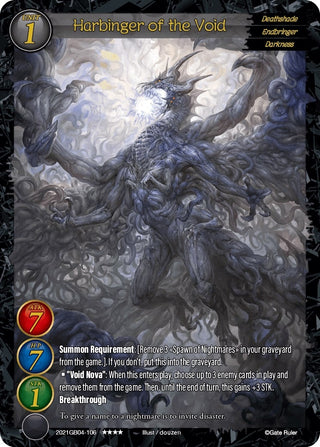 Harbinger of the Void (2021) - Gate Ruler Single