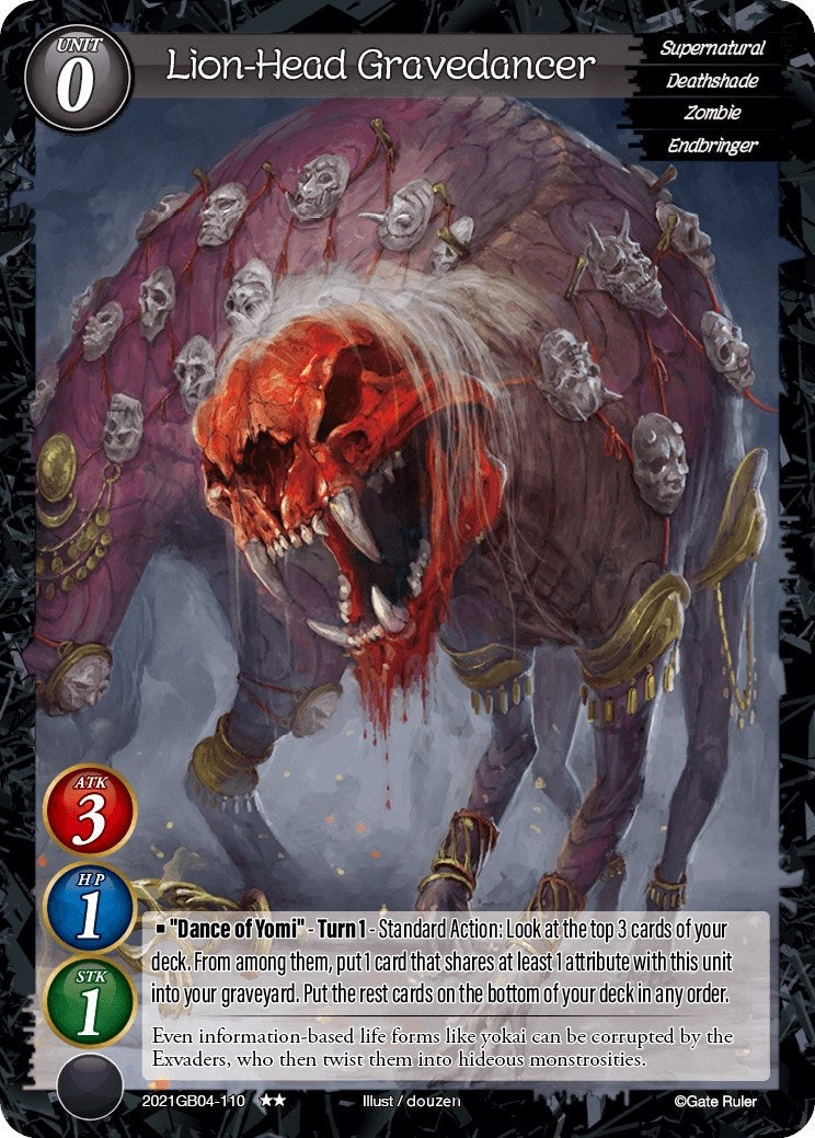 Lion-Head Gravedancer (2021) - Gate Ruler Single