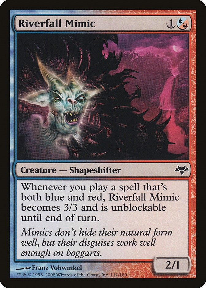 Riverfall Mimic (111) [EVE] - MTG Single