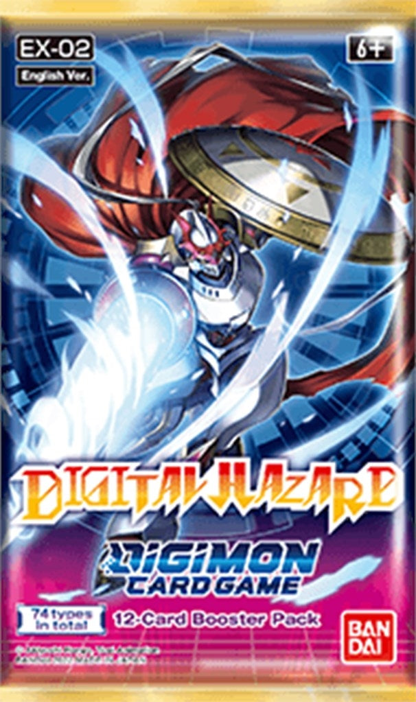 Digital Hazard Booster Pack [EX02] - Digimon Card Game Sealed