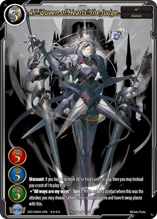 A7 ’Queen of Hearts’ the Judge (Uber Rare) (2021) - Gate Ruler Single