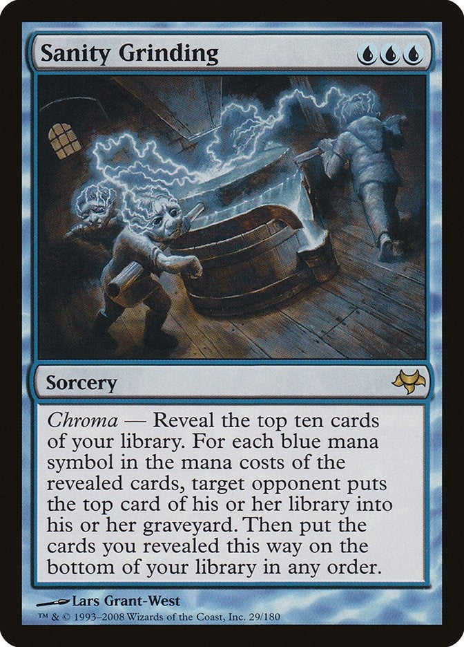 Sanity Grinding (29) [EVE] - MTG Single
