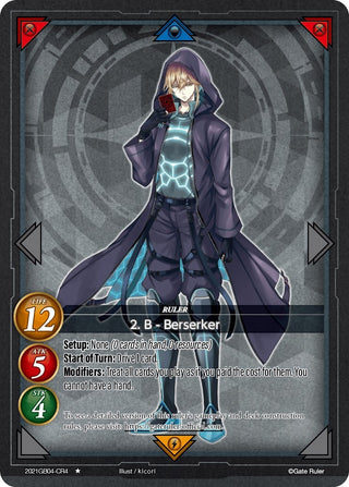 2. B - Berserker (CR4) (2021) - Gate Ruler Single