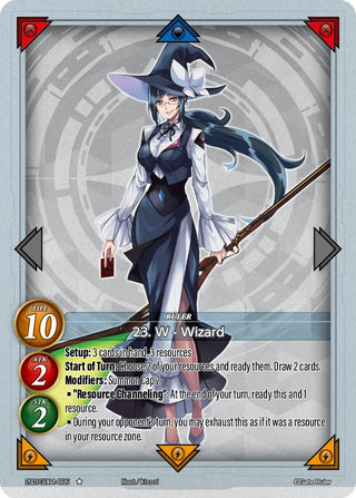 23. W - Wizard (CR5) (2021) - Gate Ruler Single