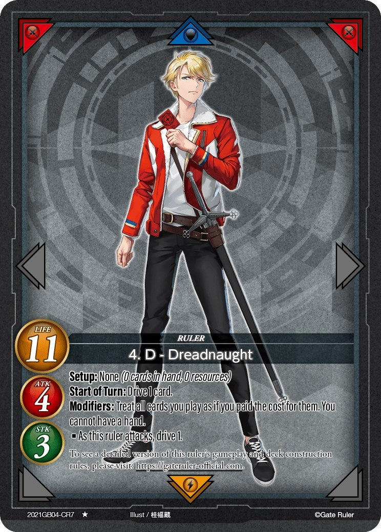 4. D - Dreadnaught (CR7) (2021) - Gate Ruler Single