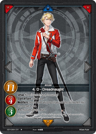 4. D - Dreadnaught (CR7) (2021) - Gate Ruler Single