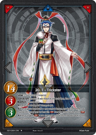 20. T - Trickster (CR8) (2021) - Gate Ruler Single