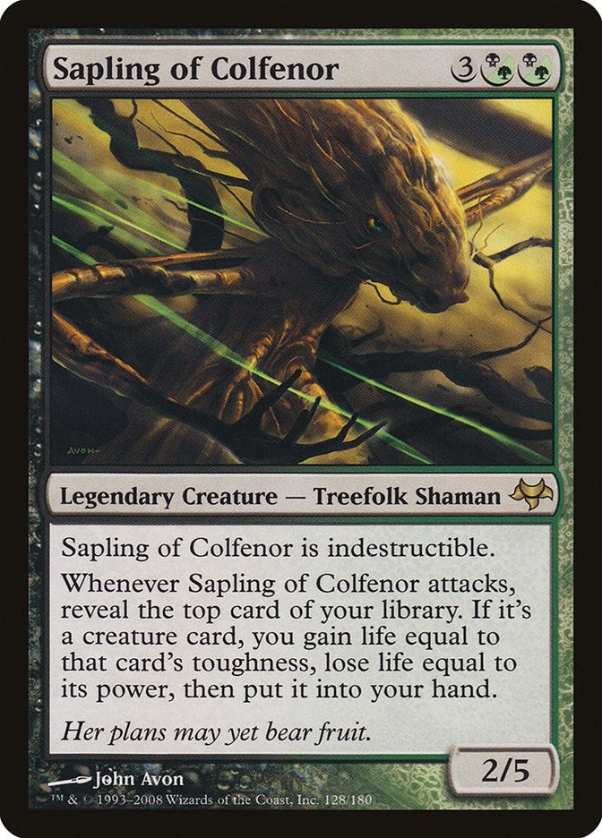 Sapling of Colfenor (128) [EVE] - MTG Single