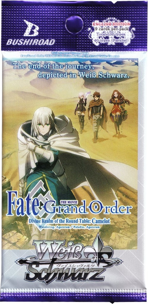 Fate/Grand Order THE MOVIE Divine Realm of the Round Table: Camelot Booster Pack [FGO/S87] - Weiss Schwarz Sealed