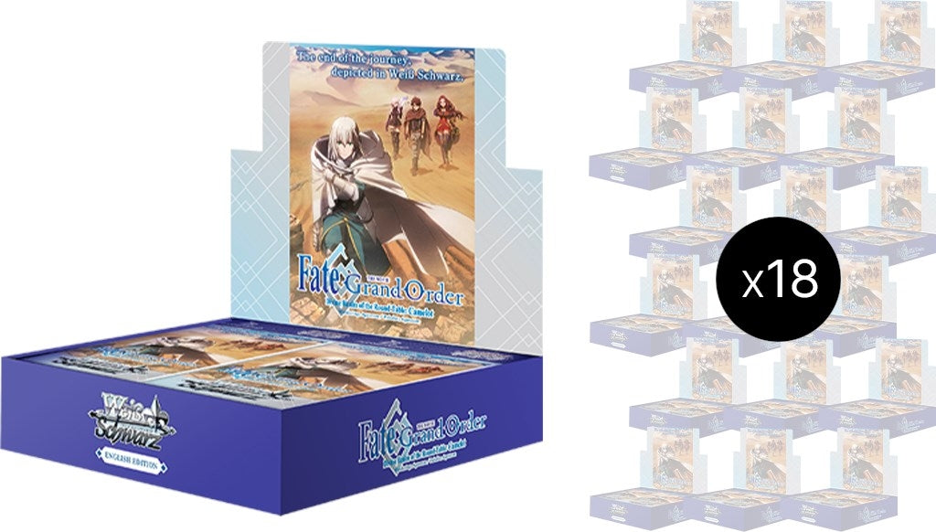 Fate/Grand Order THE MOVIE Divine Realm of the Round Table: Camelot Booster Box Case [FGO/S87] - Weiss Schwarz Sealed