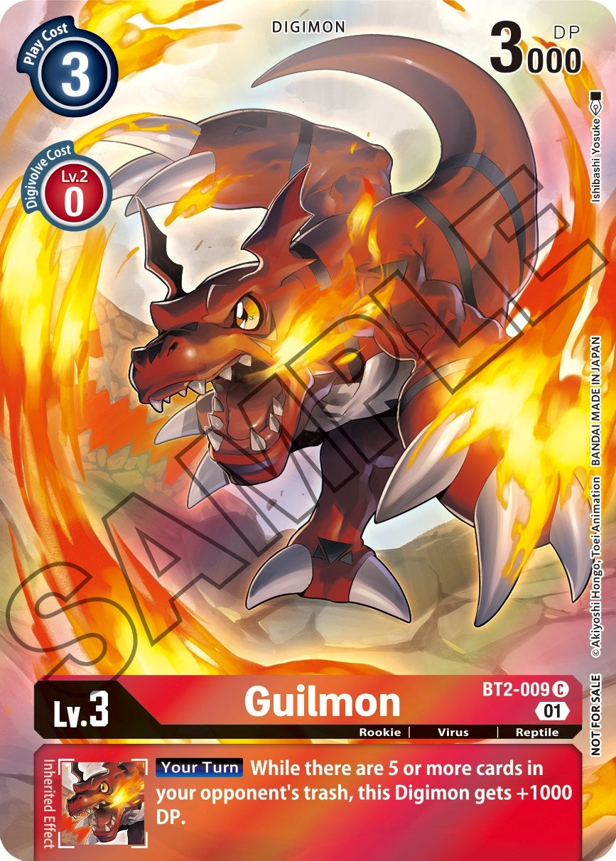 Guilmon (Tamer’s Card Set 1) (2009) [BT01-03] - Digimon Card Game Single