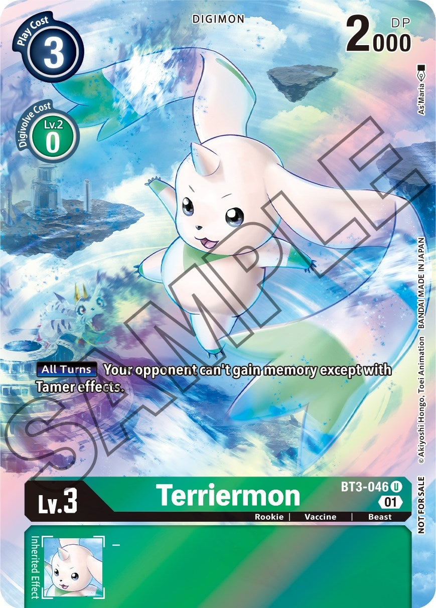 Terriermon (Tamer’s Card Set 1) (3046) [BT01-03] - Digimon Card Game Single