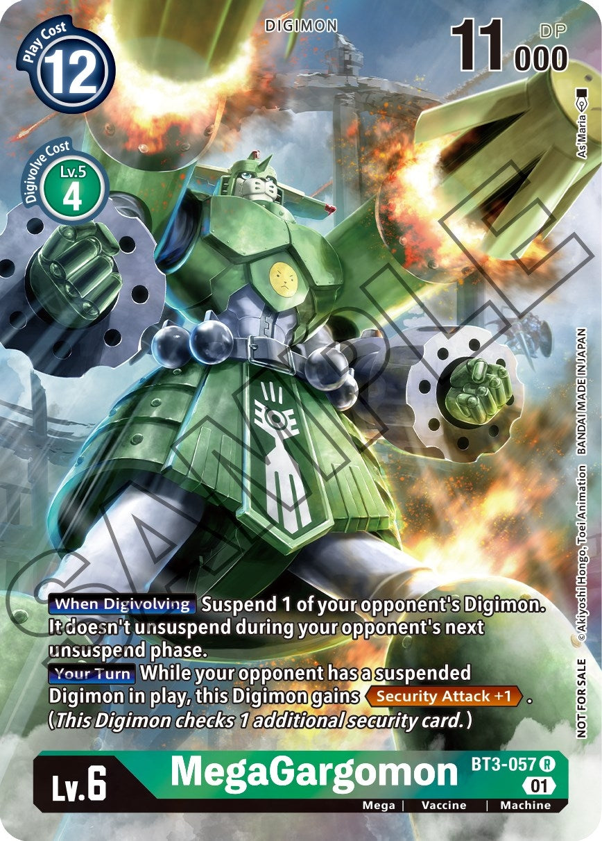 MegaGargomon (Tamer’s Card Set 1) (3057) [BT01-03] - Digimon Card Game Single