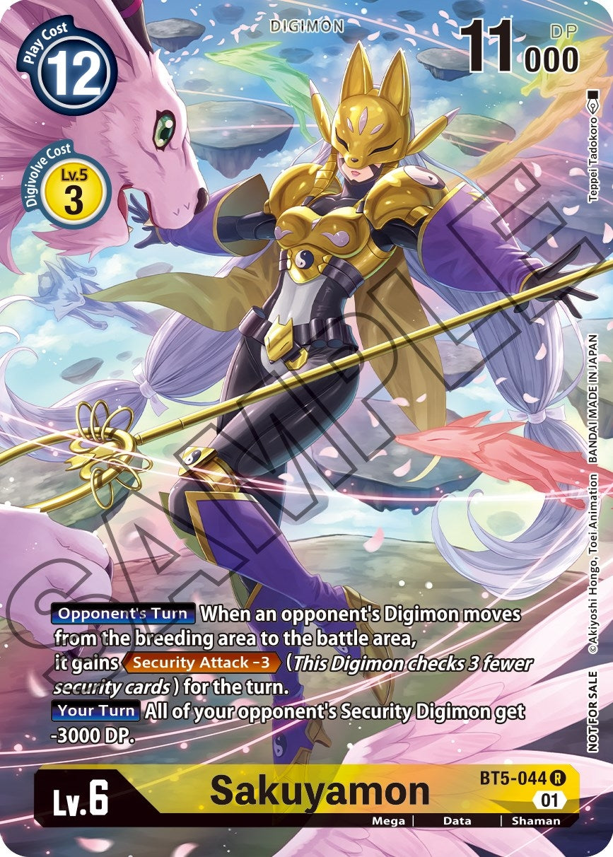 Sakuyamon (Tamer’s Card Set 1) (5044) [BT05] - Digimon Card Game Single