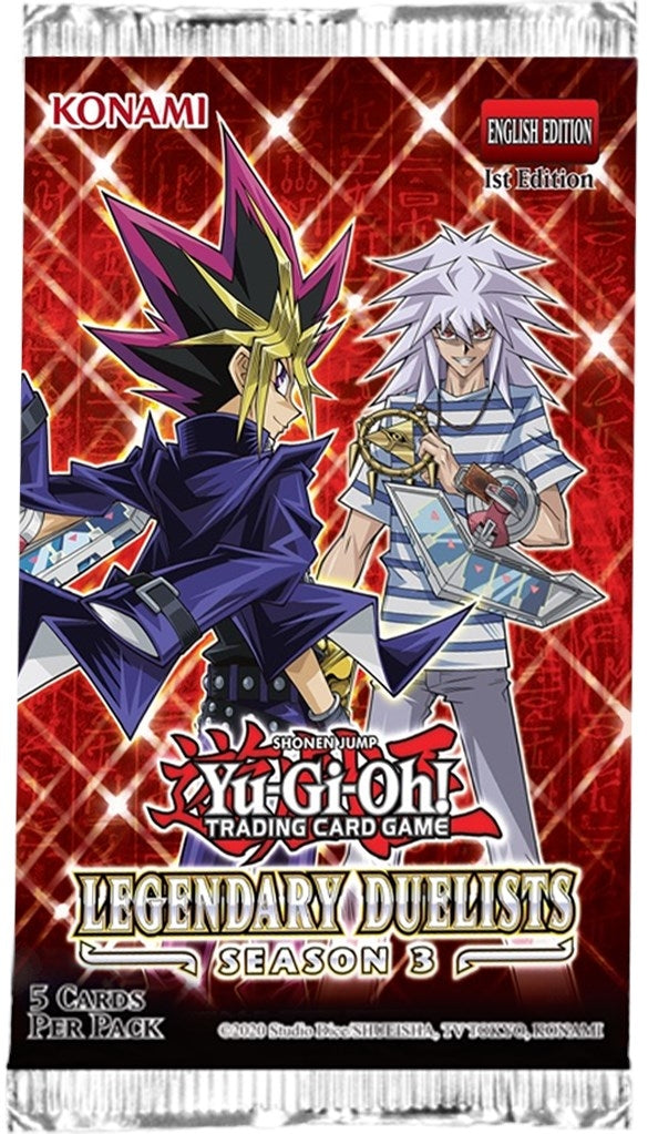 Legendary Duelists: Season 3 Booster Pack [1st Edition] (LDS3) - YuGiOh Sealed