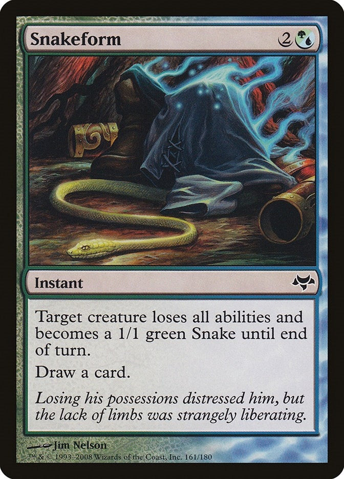 Snakeform (161) [EVE] - MTG Single