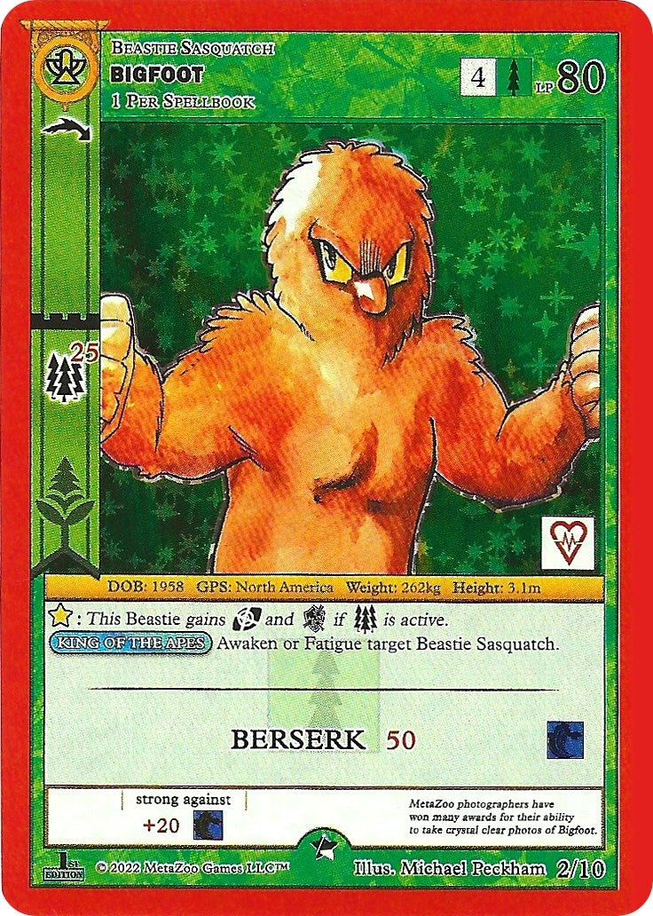 Bigfoot (2) (REV) - MetaZoo Single