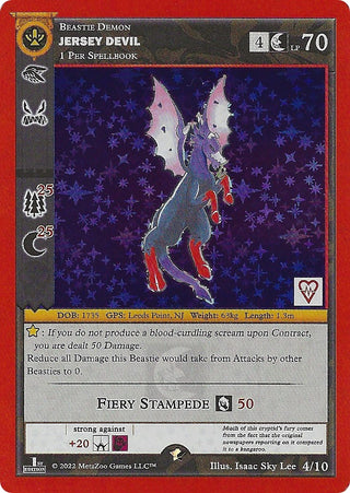 Jersey Devil (4) (REV) - MetaZoo Single