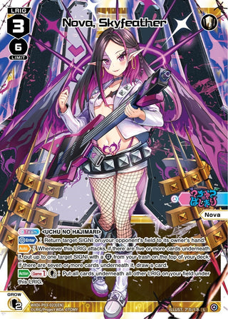 Nova Skyfeather (3023) [WXDi-P03] - WIXOSS Single