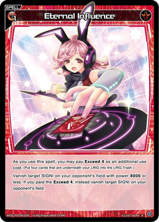 Eternal Influence (3063) [WXDi-P03] - WIXOSS Single