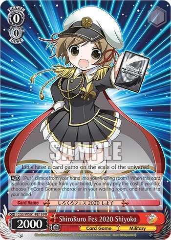 ShiroKuro Fes 2020 Shiyoko (119) [PR] - Weiss Schwarz Single