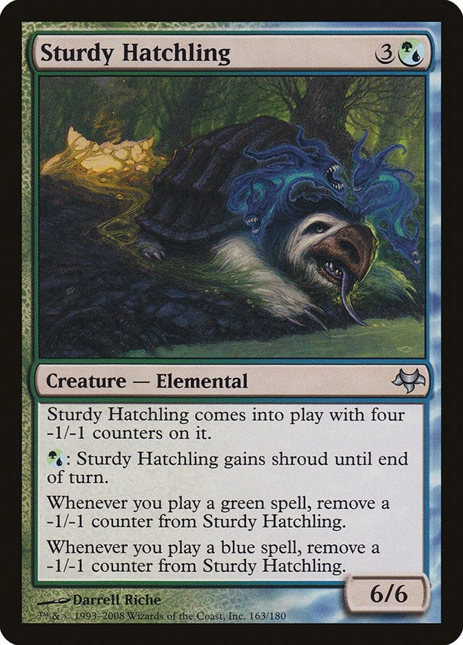 Sturdy Hatchling (163) [EVE] - MTG Single