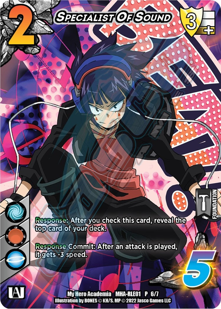 Specialist of Sound (Regional License Exam 2021) (167) [MHAP] - UniVersus Single