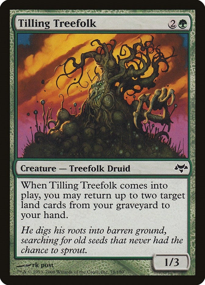 Tilling Treefolk (78) [EVE] - MTG Single