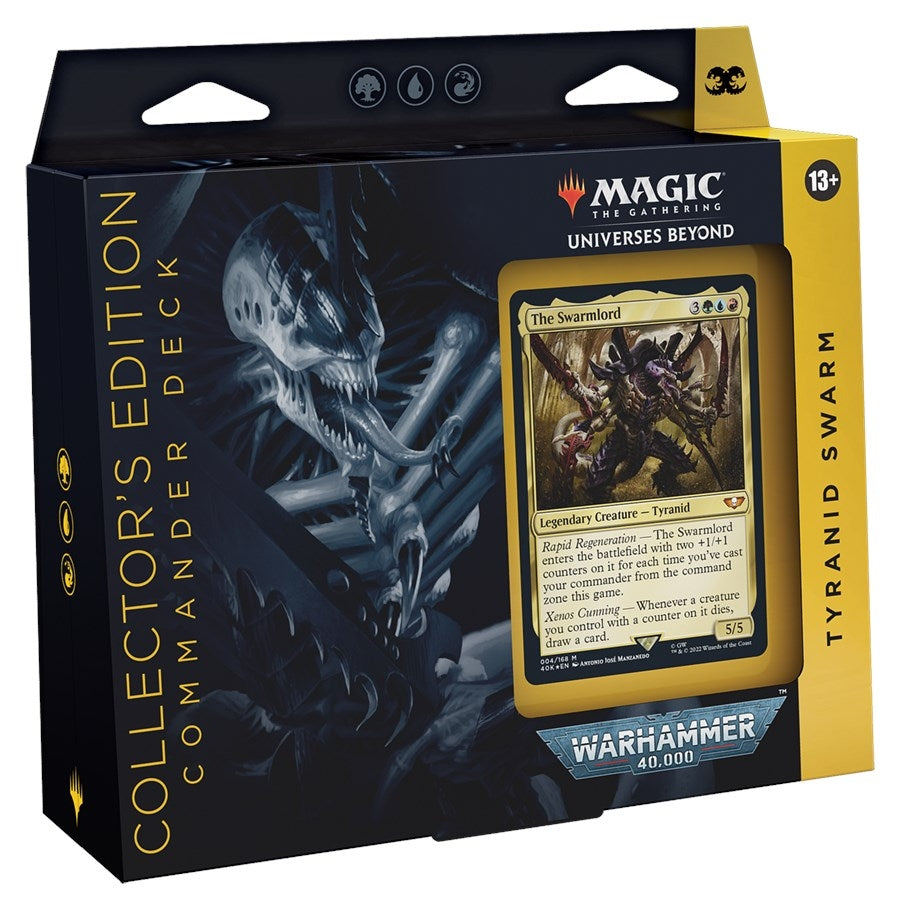 Universes Beyond: Warhammer 40,000 - Tyranid Swarm Commander Deck (Collector’s Edition) [40K] - MTG Sealed