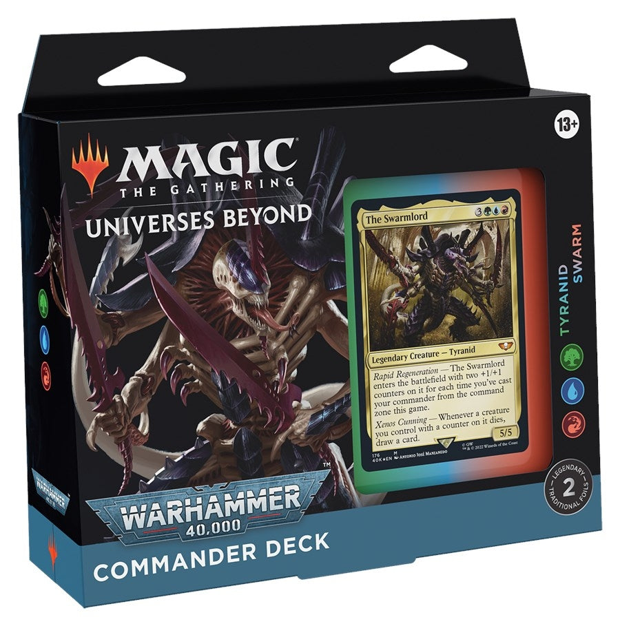 Universes Beyond: Warhammer 40,000 - Tyranid Swarm Commander Deck [40K] - MTG Sealed