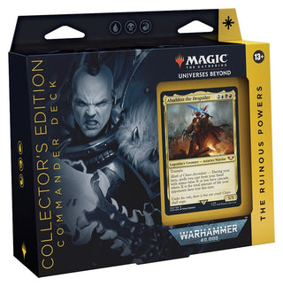 Universes Beyond: Warhammer 40,000 - The Ruinous Powers Commander Deck (Collector’s Edition) [40K] - MTG Sealed