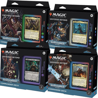 Universes Beyond: Warhammer 40,000 - Commander Deck Display [40K] - MTG Sealed