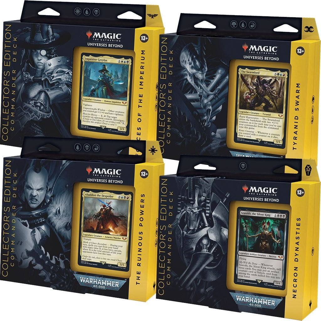 Universes Beyond: Warhammer 40,000 - Commander Deck Display (Collector’s Edition) [40K] - MTG Sealed